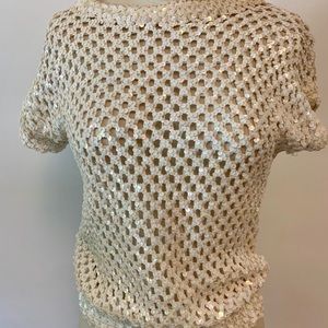 Vintage 60s or 70s sequins top